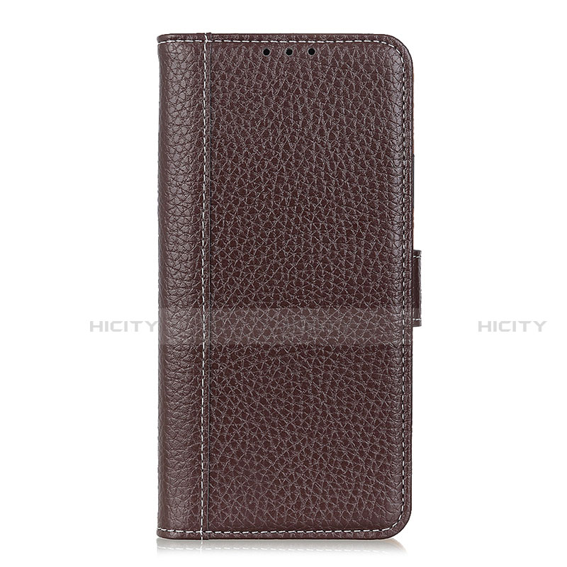 Custodia Portafoglio In Pelle Cover con Supporto L05 per Xiaomi Redmi 9A Marrone