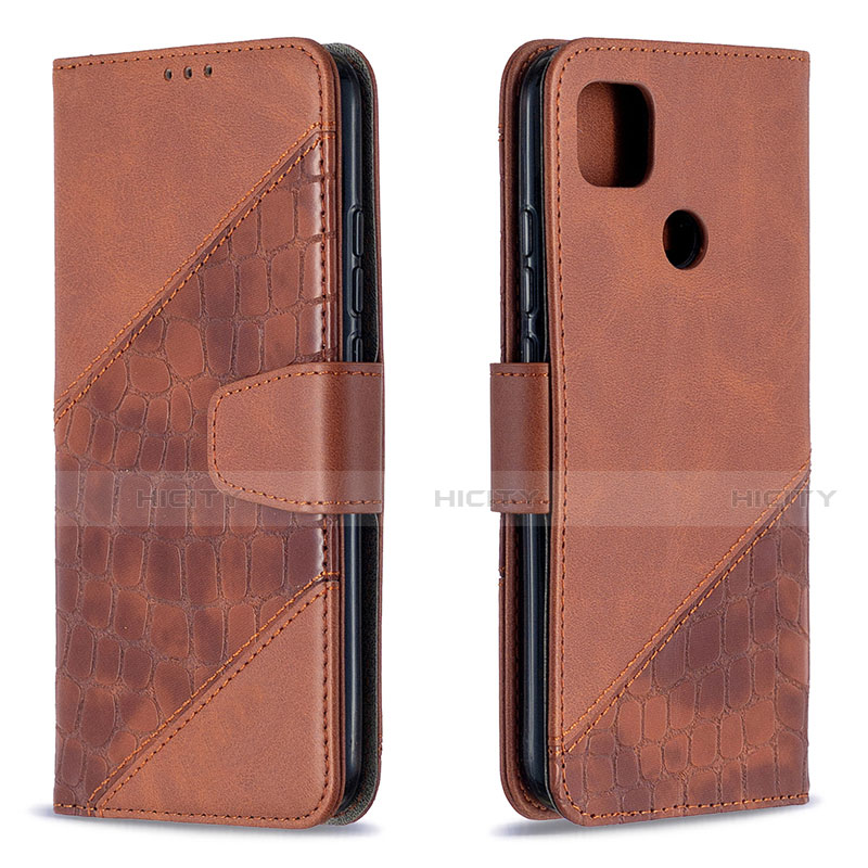 Custodia Portafoglio In Pelle Cover con Supporto L05 per Xiaomi Redmi 9C NFC