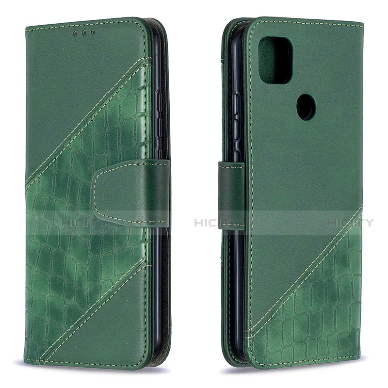 Custodia Portafoglio In Pelle Cover con Supporto L05 per Xiaomi Redmi 9C NFC