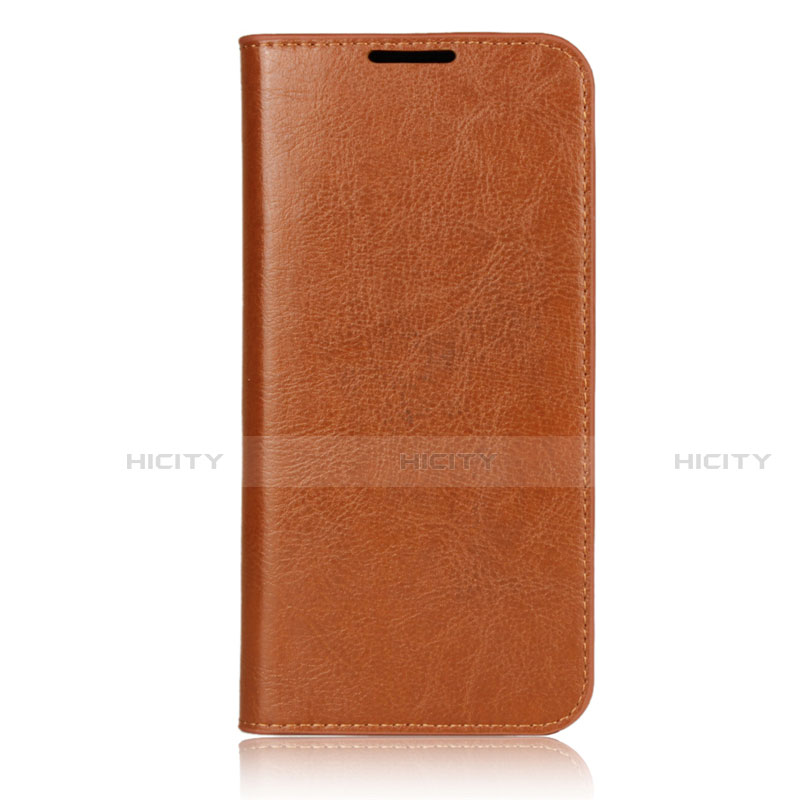 Custodia Portafoglio In Pelle Cover con Supporto L05 per Xiaomi Redmi Note 7 Pro Arancione