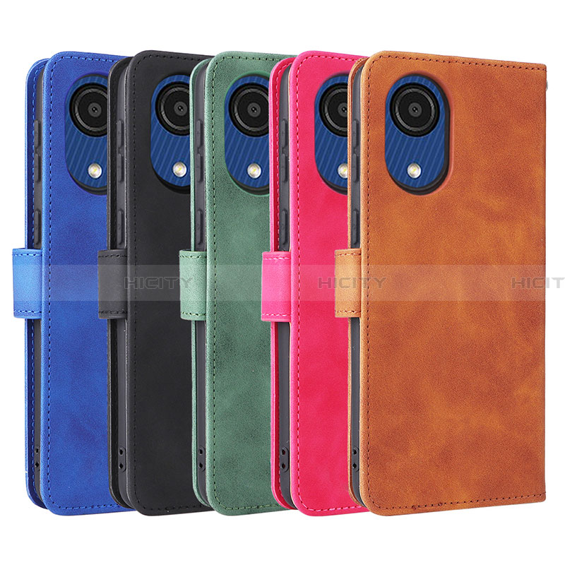 Custodia Portafoglio In Pelle Cover con Supporto L05Z per Samsung Galaxy A03 Core