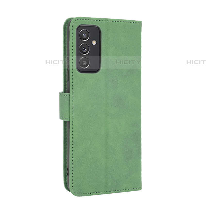 Custodia Portafoglio In Pelle Cover con Supporto L05Z per Samsung Galaxy A05s Verde