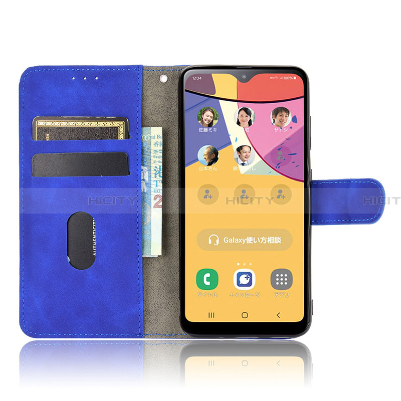 Custodia Portafoglio In Pelle Cover con Supporto L05Z per Samsung Galaxy A21 SC-42A