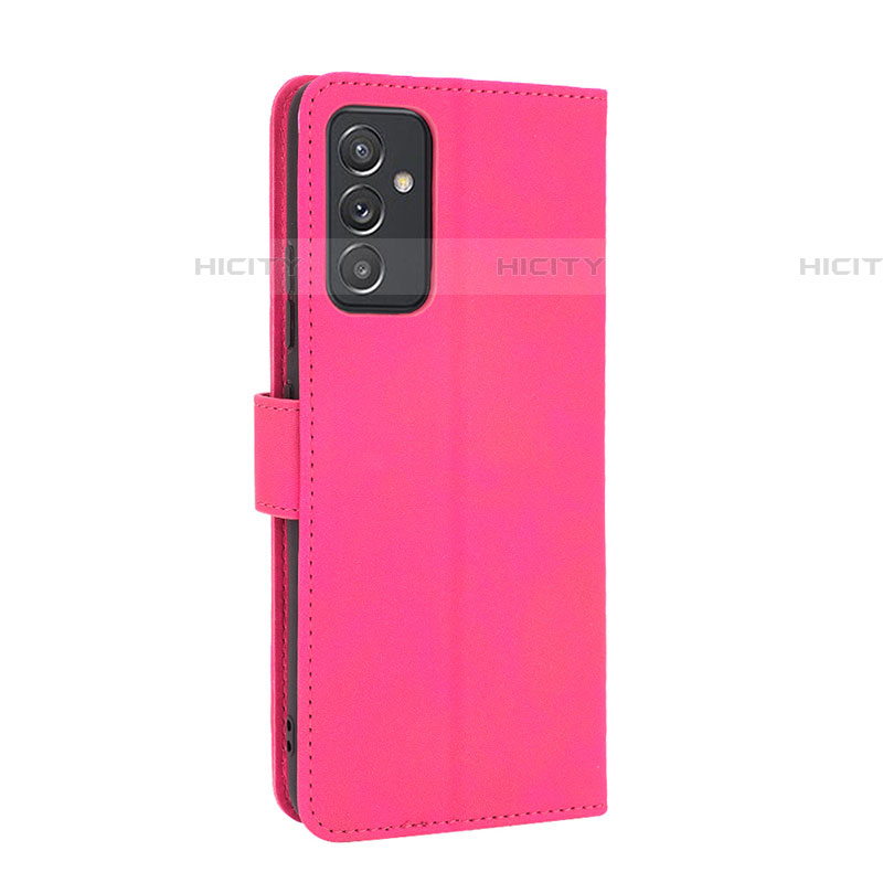 Custodia Portafoglio In Pelle Cover con Supporto L05Z per Samsung Galaxy A24 4G Rosa Caldo