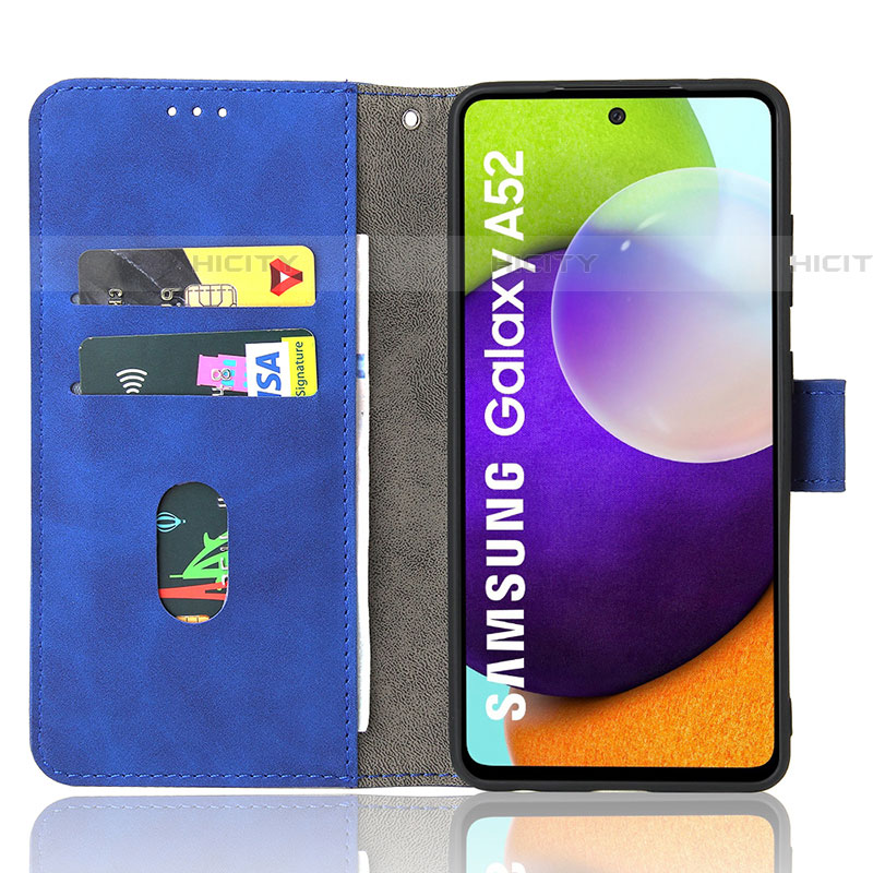 Custodia Portafoglio In Pelle Cover con Supporto L05Z per Samsung Galaxy A52 5G