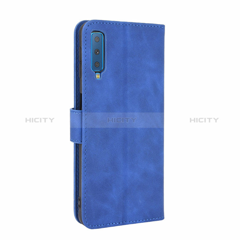 Custodia Portafoglio In Pelle Cover con Supporto L05Z per Samsung Galaxy A7 (2018) A750