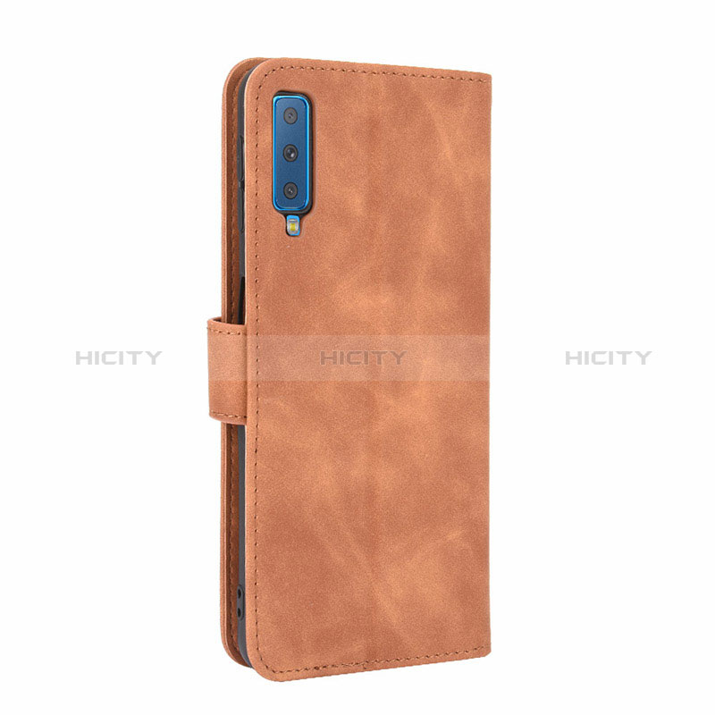 Custodia Portafoglio In Pelle Cover con Supporto L05Z per Samsung Galaxy A7 (2018) A750