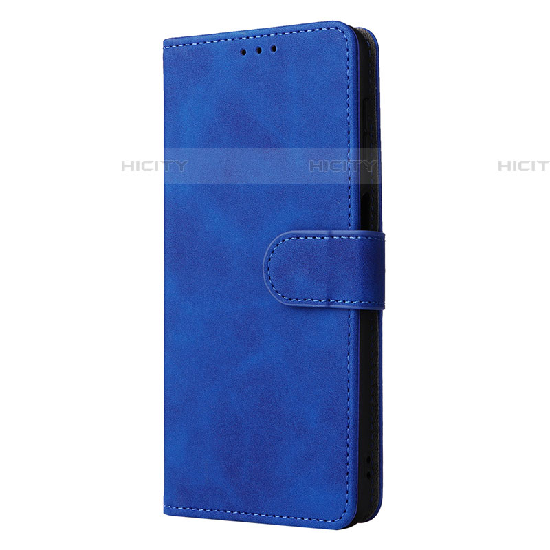 Custodia Portafoglio In Pelle Cover con Supporto L05Z per Samsung Galaxy F23 5G Blu