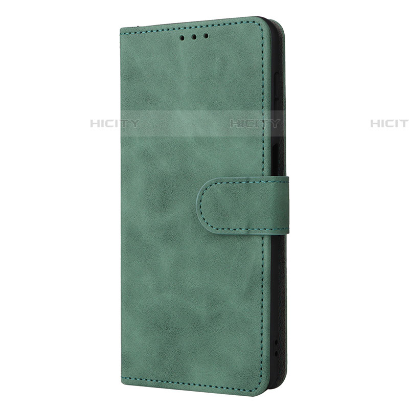 Custodia Portafoglio In Pelle Cover con Supporto L05Z per Samsung Galaxy F23 5G Verde