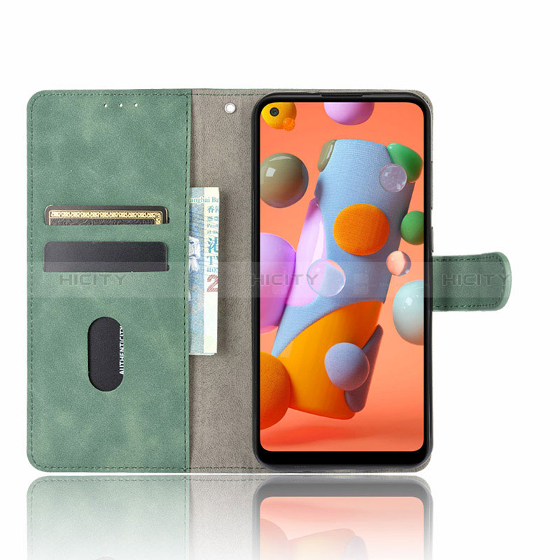 Custodia Portafoglio In Pelle Cover con Supporto L05Z per Samsung Galaxy M11