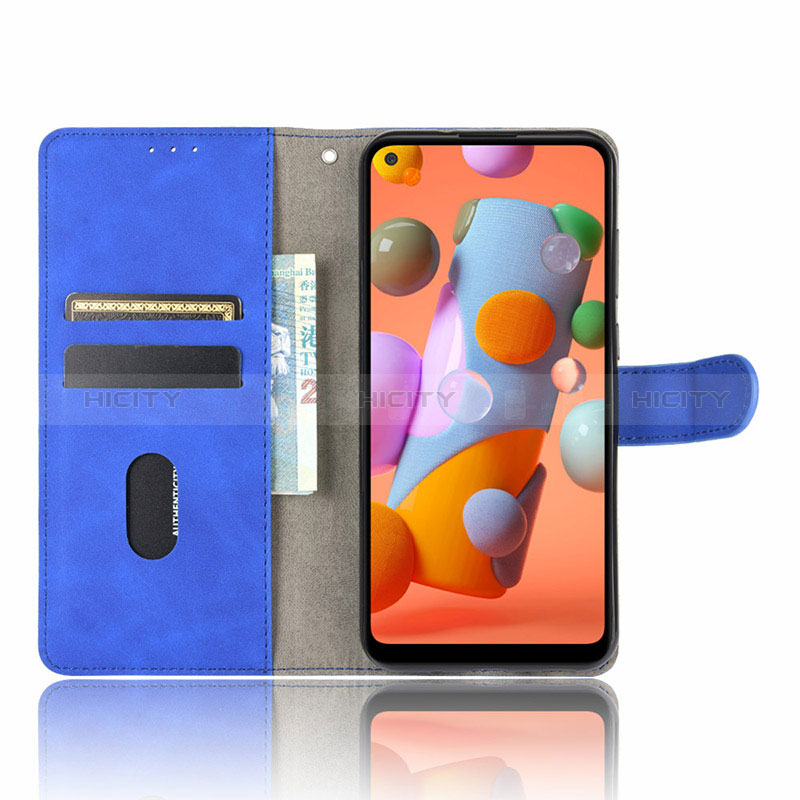 Custodia Portafoglio In Pelle Cover con Supporto L05Z per Samsung Galaxy M11