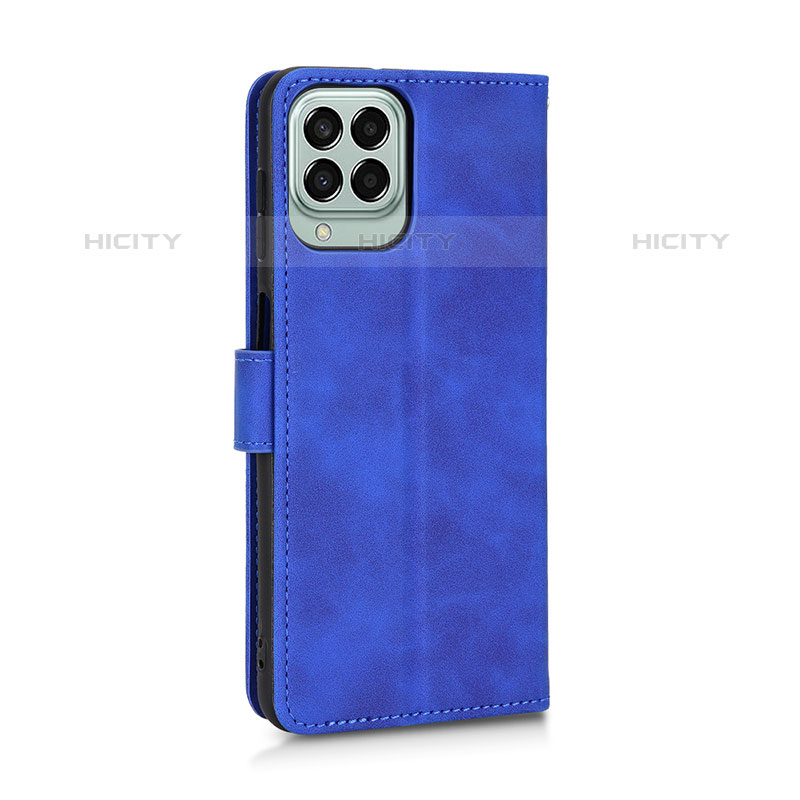 Custodia Portafoglio In Pelle Cover con Supporto L05Z per Samsung Galaxy M33 5G Blu