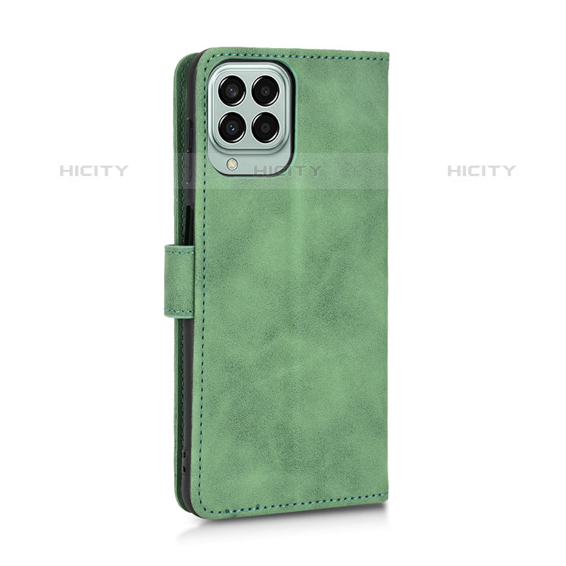 Custodia Portafoglio In Pelle Cover con Supporto L05Z per Samsung Galaxy M33 5G Verde