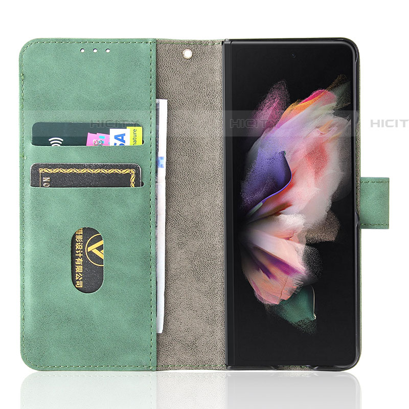 Custodia Portafoglio In Pelle Cover con Supporto L05Z per Samsung Galaxy Z Fold4 5G