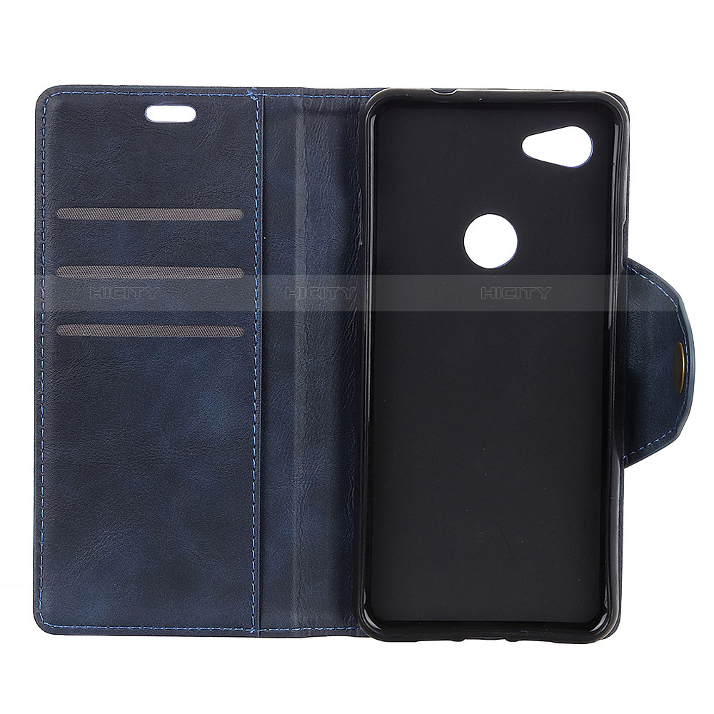 Custodia Portafoglio In Pelle Cover con Supporto L06 per Google Pixel 3a XL