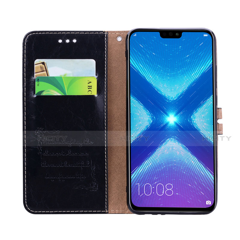 Custodia Portafoglio In Pelle Cover con Supporto L06 per Huawei Honor View 10 Lite