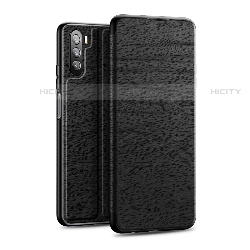 Custodia Portafoglio In Pelle Cover con Supporto L06 per Huawei Mate 40 Lite 5G Nero