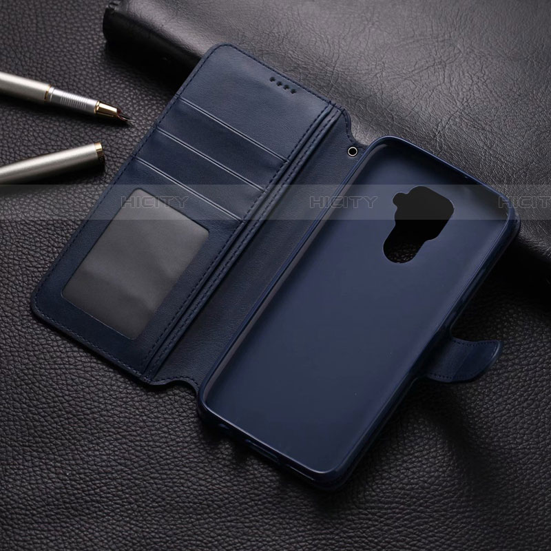 Custodia Portafoglio In Pelle Cover con Supporto L06 per Huawei Nova 5z