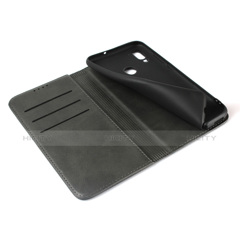 Custodia Portafoglio In Pelle Cover con Supporto L06 per Huawei P Smart (2019)