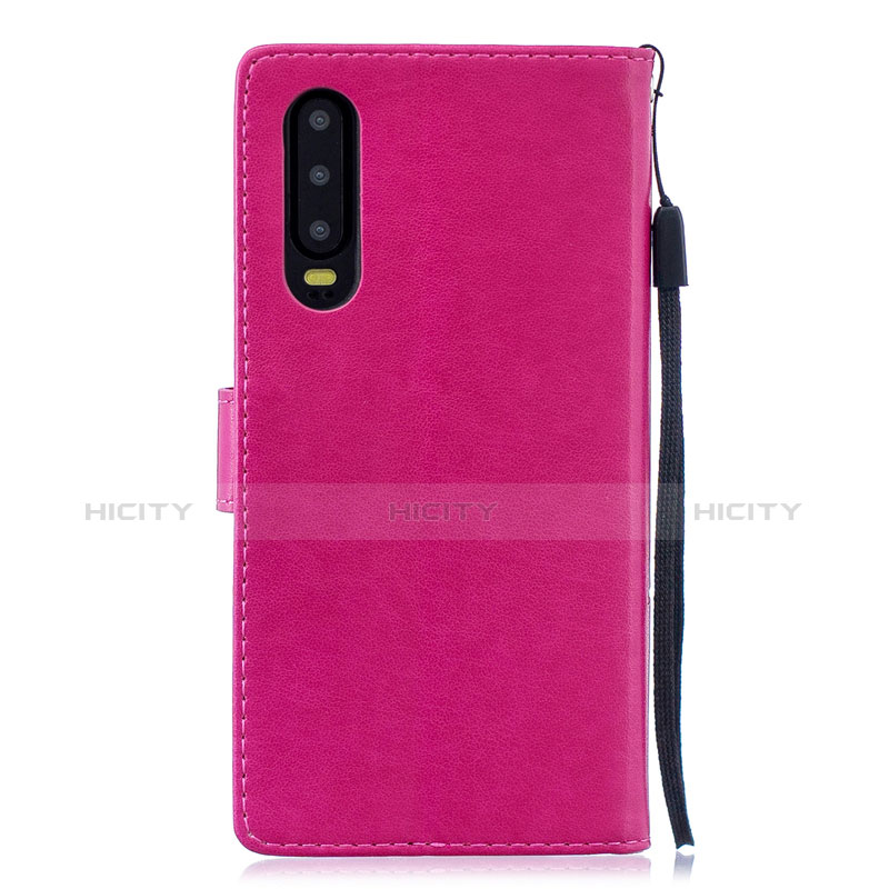 Custodia Portafoglio In Pelle Cover con Supporto L06 per Huawei P30