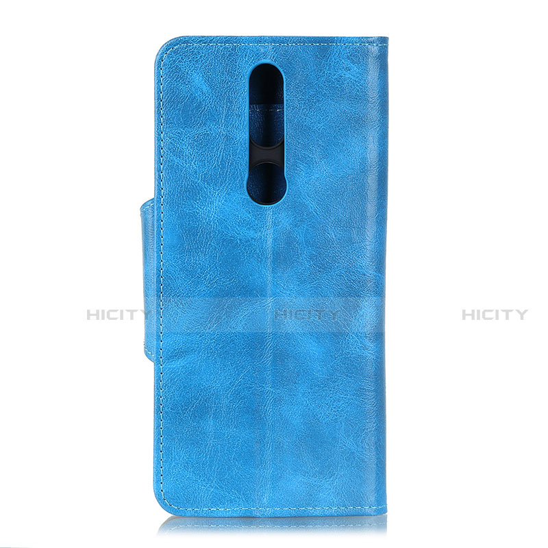 Custodia Portafoglio In Pelle Cover con Supporto L06 per Nokia 2.4