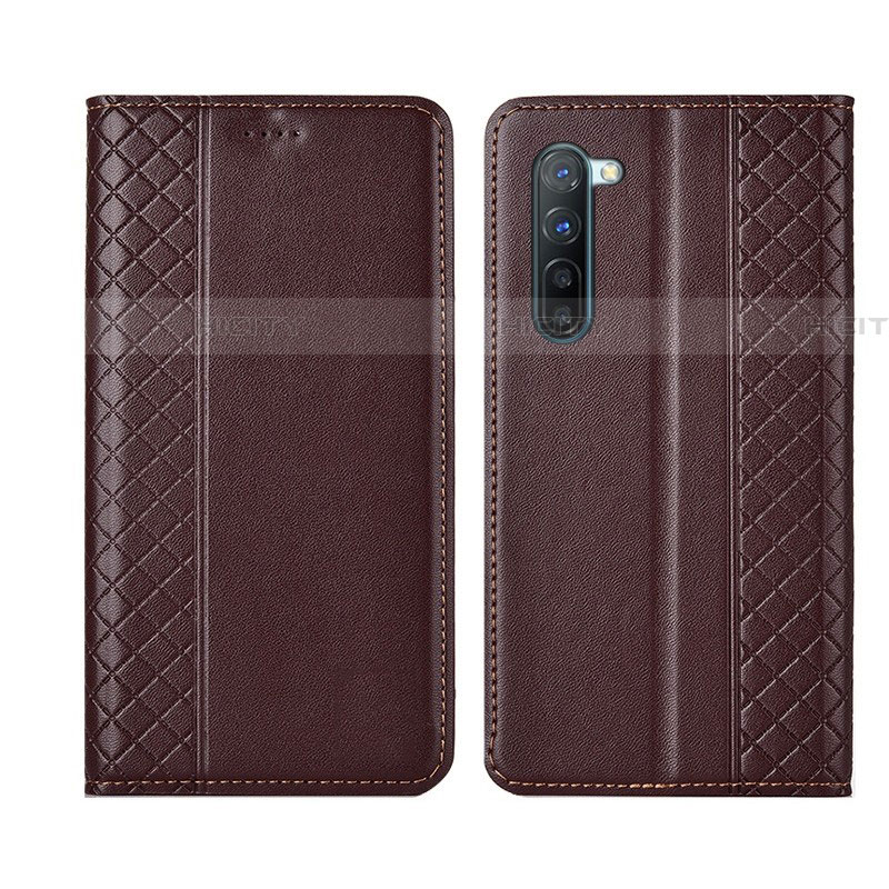 Custodia Portafoglio In Pelle Cover con Supporto L06 per Oppo Find X2 Lite