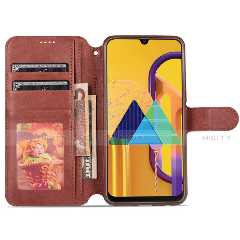 Custodia Portafoglio In Pelle Cover con Supporto L06 per Samsung Galaxy A20s