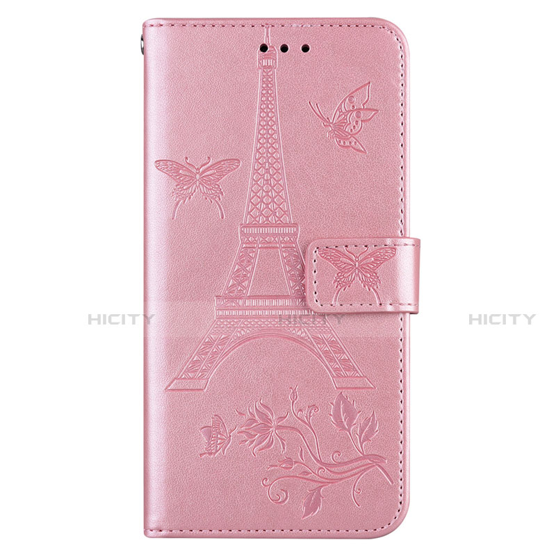 Custodia Portafoglio In Pelle Cover con Supporto L06 per Sony Xperia 8