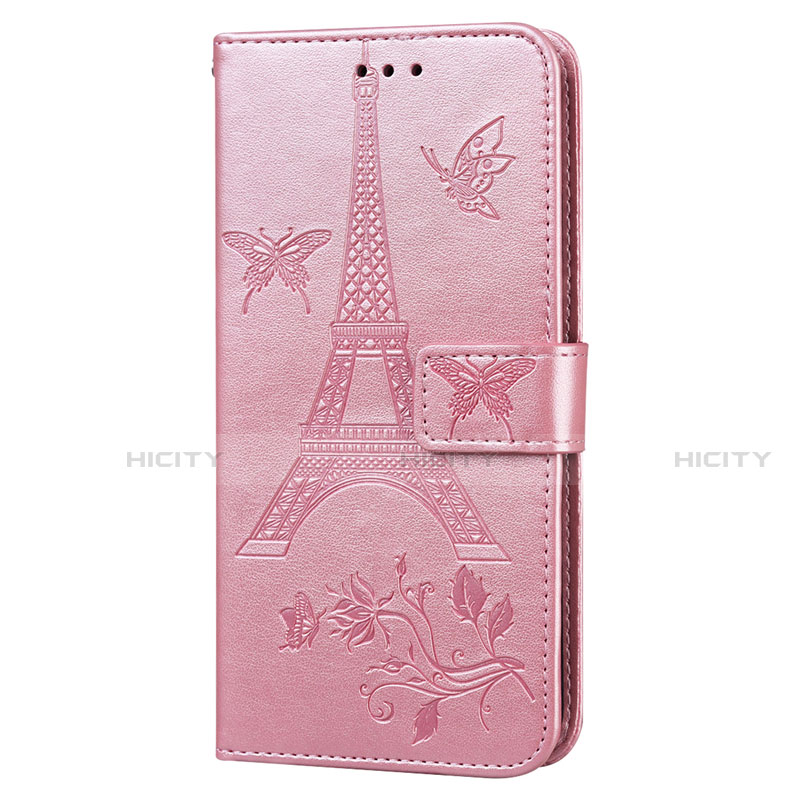 Custodia Portafoglio In Pelle Cover con Supporto L06 per Sony Xperia 8