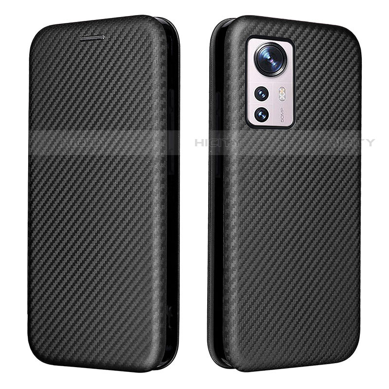 Custodia Portafoglio In Pelle Cover con Supporto L06 per Xiaomi Mi 12S 5G Nero