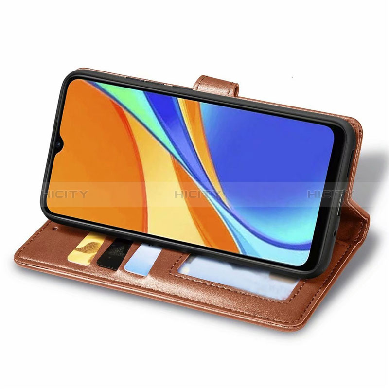 Custodia Portafoglio In Pelle Cover con Supporto L06 per Xiaomi Redmi 9 Activ