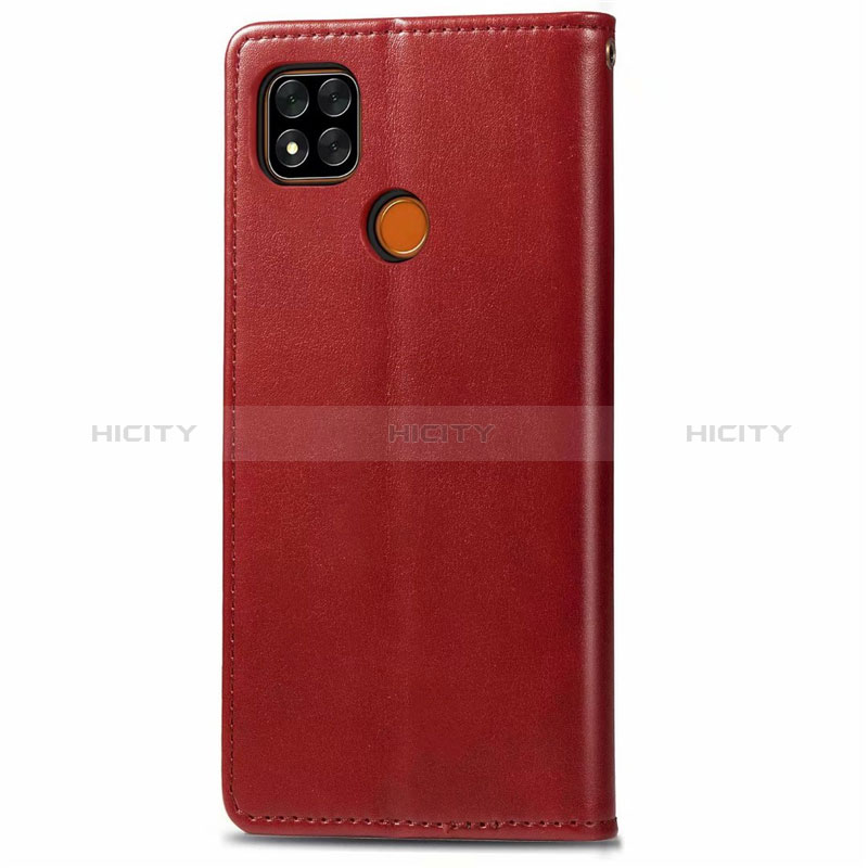 Custodia Portafoglio In Pelle Cover con Supporto L06 per Xiaomi Redmi 9 Activ