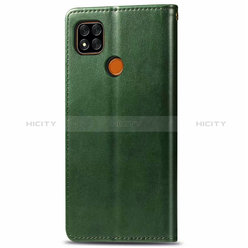 Custodia Portafoglio In Pelle Cover con Supporto L06 per Xiaomi Redmi 9 Activ