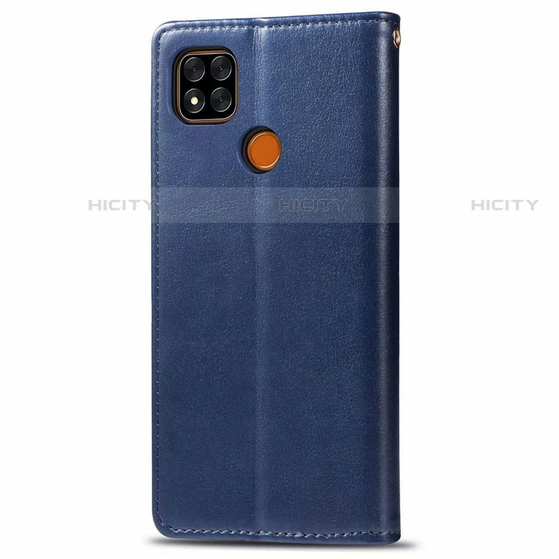 Custodia Portafoglio In Pelle Cover con Supporto L06 per Xiaomi Redmi 9 India