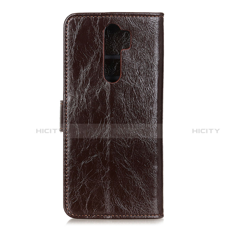 Custodia Portafoglio In Pelle Cover con Supporto L06 per Xiaomi Redmi 9 Prime India