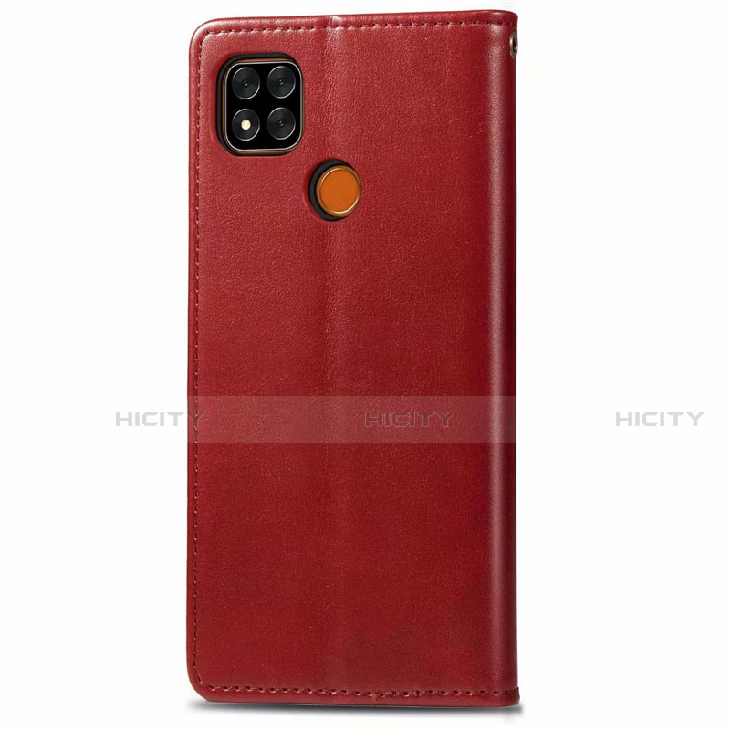 Custodia Portafoglio In Pelle Cover con Supporto L06 per Xiaomi Redmi 9C NFC