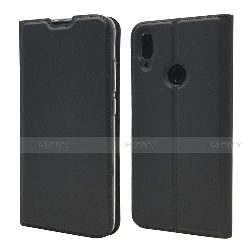 Custodia Portafoglio In Pelle Cover con Supporto L06 per Xiaomi Redmi Note 7 Nero