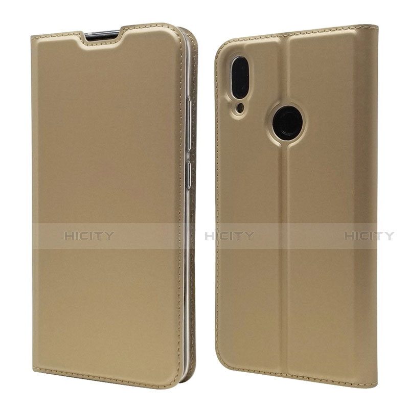 Custodia Portafoglio In Pelle Cover con Supporto L06 per Xiaomi Redmi Note 7 Oro