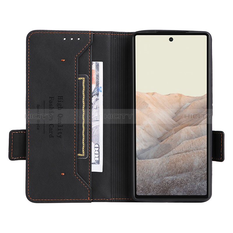 Custodia Portafoglio In Pelle Cover con Supporto L06Z per Google Pixel 6 5G