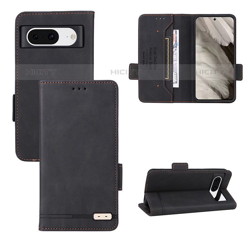 Custodia Portafoglio In Pelle Cover con Supporto L06Z per Google Pixel 8 5G