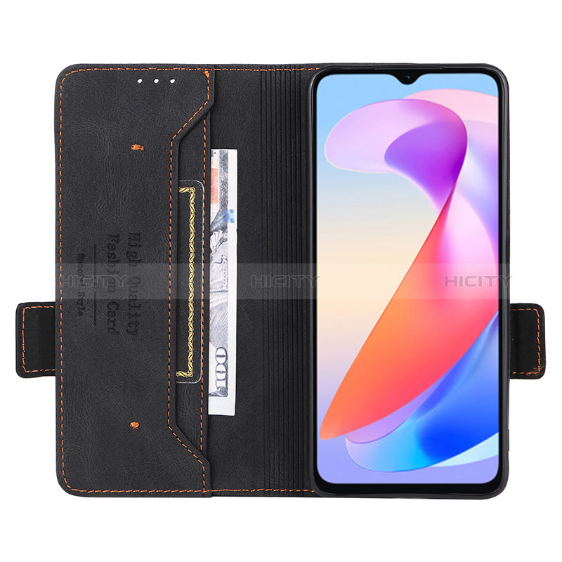 Custodia Portafoglio In Pelle Cover con Supporto L06Z per Huawei Honor X6a