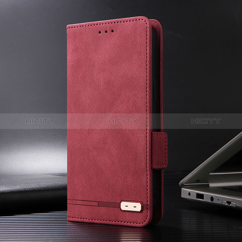 Custodia Portafoglio In Pelle Cover con Supporto L06Z per Huawei Mate 60 Pro+ Plus Rosso