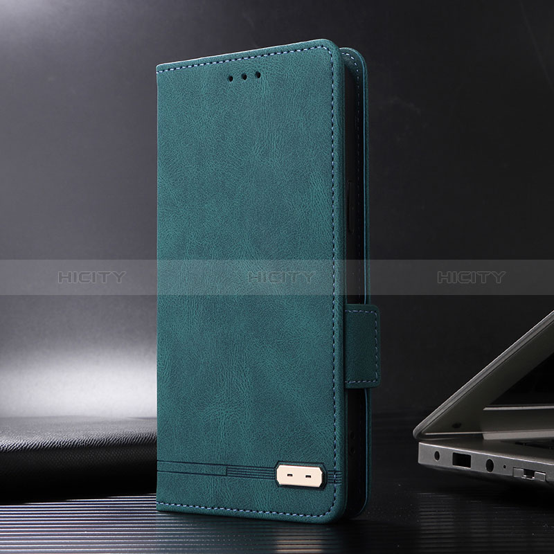 Custodia Portafoglio In Pelle Cover con Supporto L06Z per Huawei Mate 60 Pro+ Plus Verde