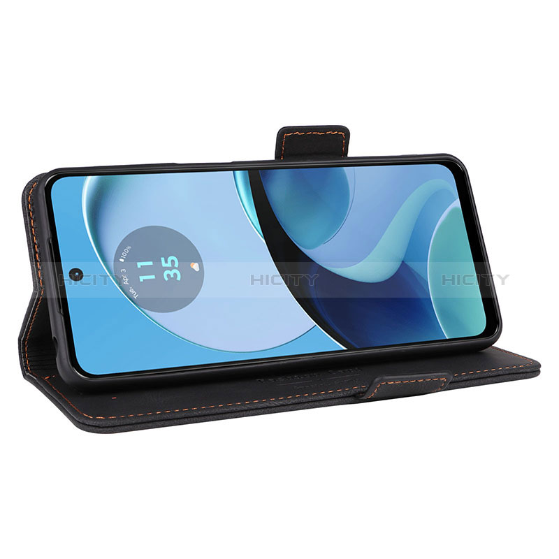 Custodia Portafoglio In Pelle Cover con Supporto L06Z per Motorola Moto G14