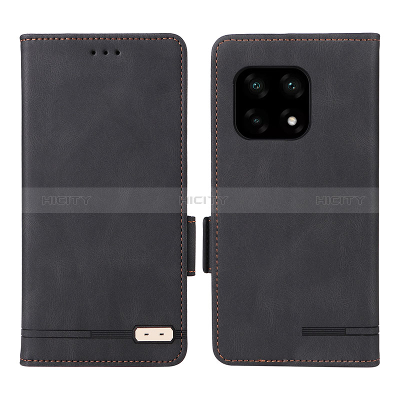 Custodia Portafoglio In Pelle Cover con Supporto L06Z per OnePlus 10 Pro 5G Nero