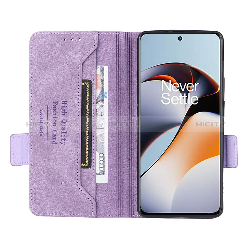 Custodia Portafoglio In Pelle Cover con Supporto L06Z per OnePlus 11R 5G