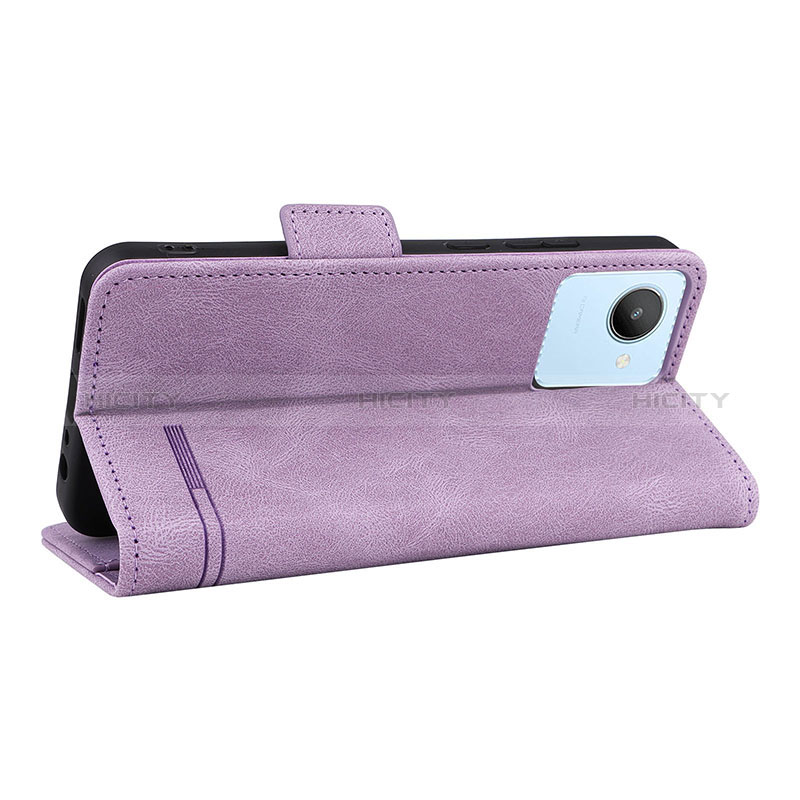 Custodia Portafoglio In Pelle Cover con Supporto L06Z per Realme C30