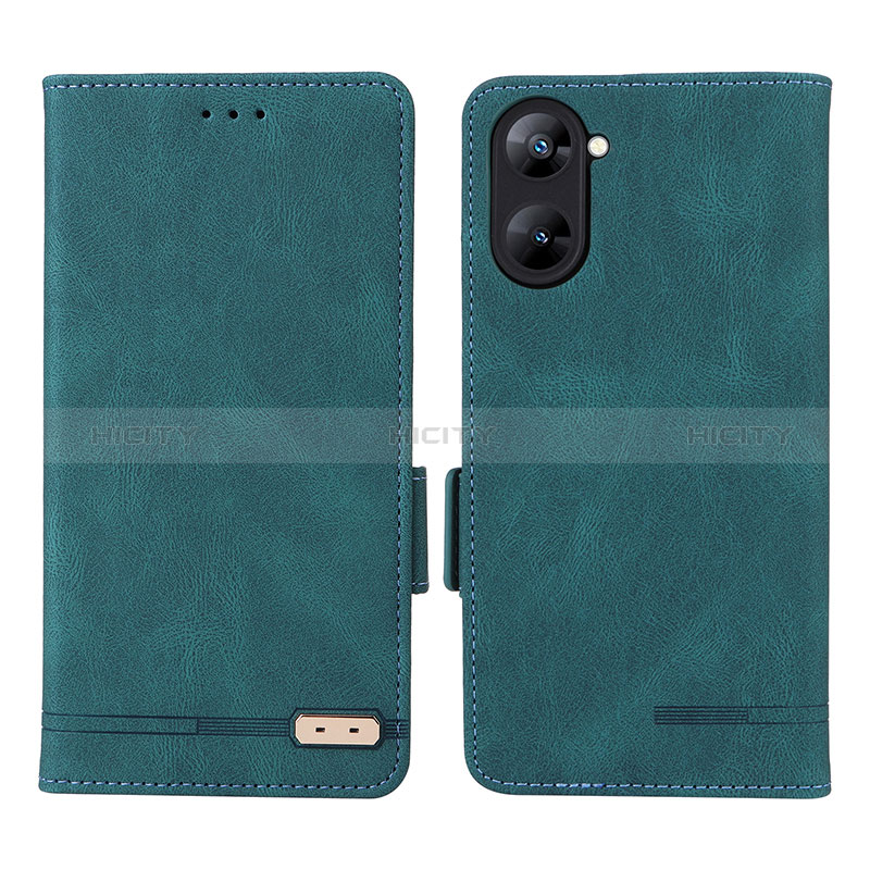 Custodia Portafoglio In Pelle Cover con Supporto L06Z per Realme V30 5G