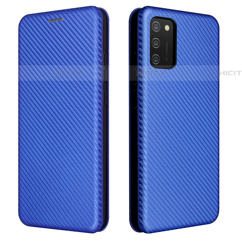 Custodia Portafoglio In Pelle Cover con Supporto L06Z per Samsung Galaxy A03s