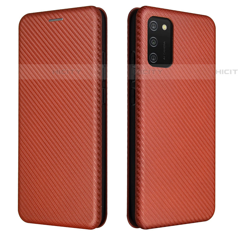 Custodia Portafoglio In Pelle Cover con Supporto L06Z per Samsung Galaxy A03s